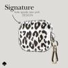 Kate Spade New York AirPods Pro Protective Case with Keychain and Ring City Leopard Compatible with AirPods Pro 2nd and 1st Generation - Print,