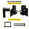3 Point Hitch Pallet Fork 2000lbs, Fork Attachment for Category 1 Tractor, 25.5''x22''x41'', Steel Tractor Heavy Equipment Attachment, for Tractor,
