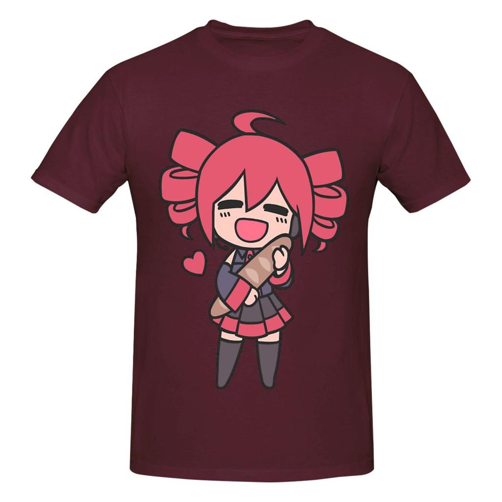 Unisex Kasane Teto Geschenke T-Shirt Vintage Baumwolle Rundhals T-Shirt Mann