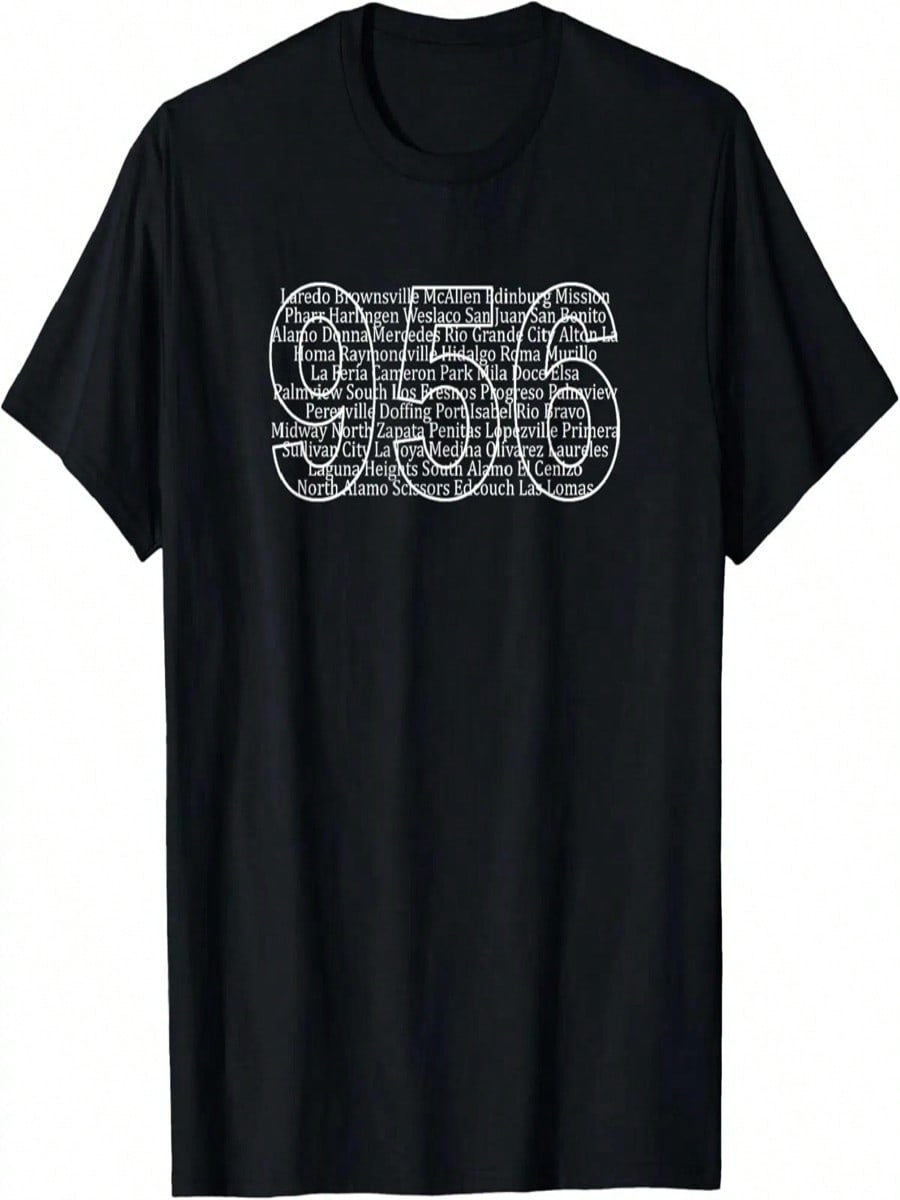 Southern Texas_ Area Code 956 T-Shirt S разноцветный