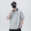 Updated Summer T-shirt Comfortable Fit Trendy Lapel Short-sleeved POLO Top T-shirt