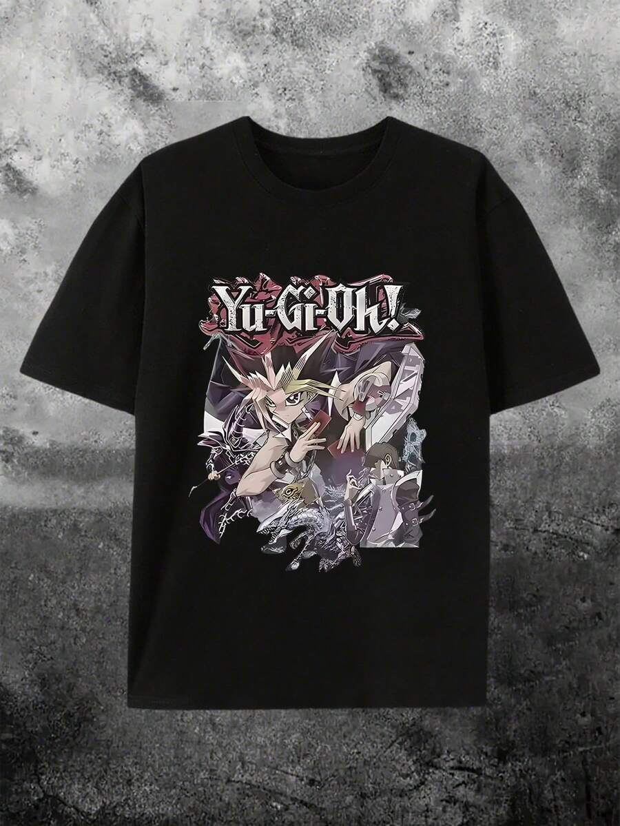 

Game King Anime Character Print For Summer Wear Unisex T-Shirt XL