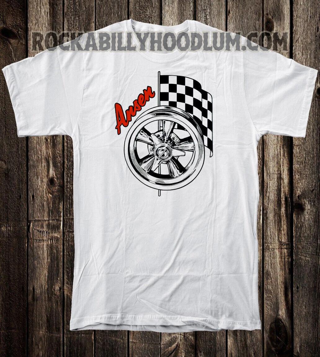 

Hot Rod T Shirt Tee Nostalgia Drag Race Racing Speed Shop Ansen Wheels 2XL