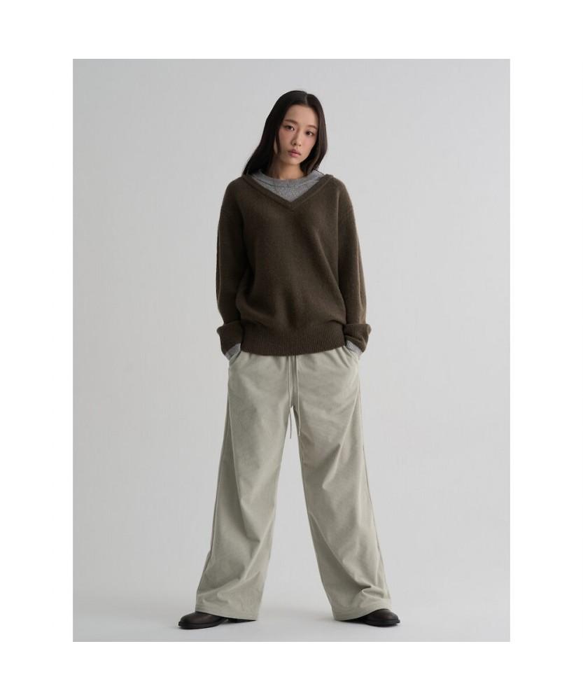 8SECONDS Soft Corduroy Elastic Pants Khaki
