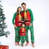 European & American Cartoon Print Christmas Long Sleeve Homewear Set