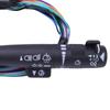 Steering Column Combination Lever Assembly 26090822 with ABS Housing, Multicolor Wire Harness, Rectangular Harness Connection, and Turn Signal,
