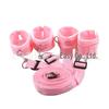 Intimate Plush Bed Restraint Straps for Couples