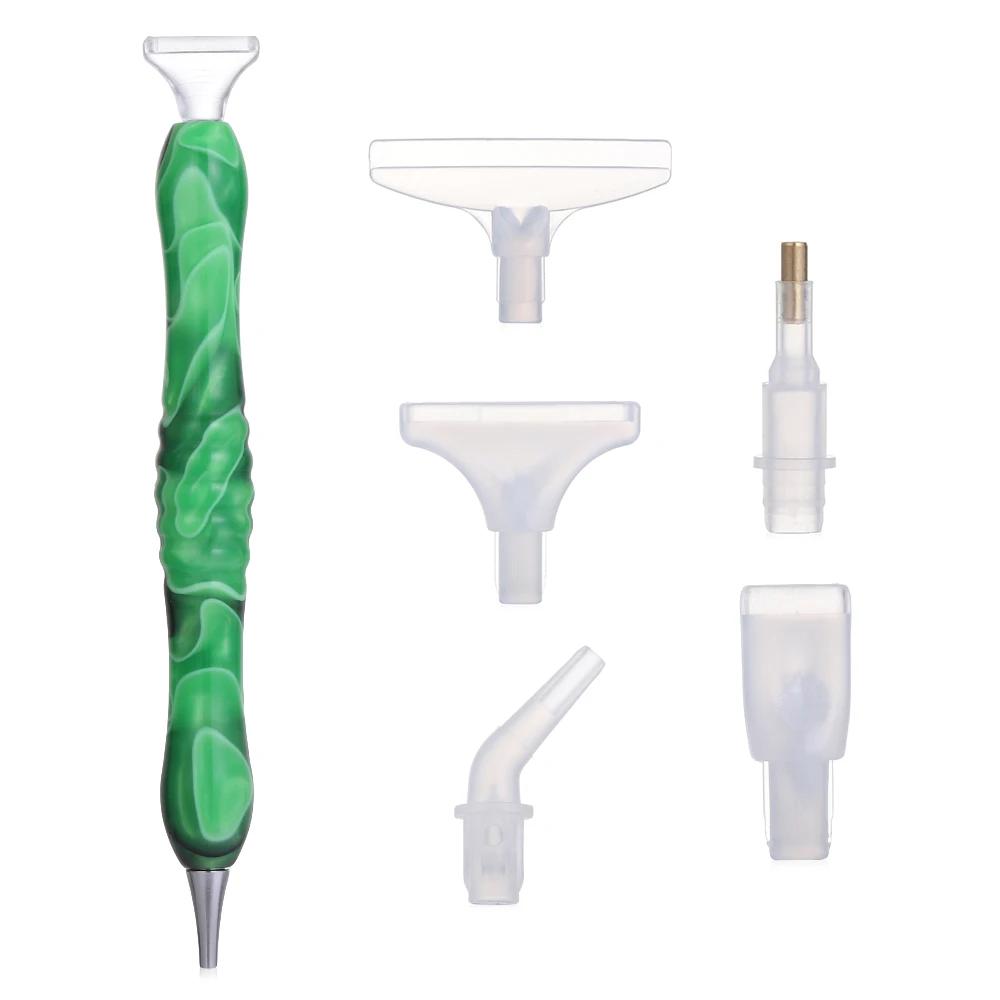 

6Pcs Alloy Point Drill Pen Heads Diamond Painting Pen Replacement Pen Heads Embroidery Cross Stitch DIY Crafts Nail Art Tool