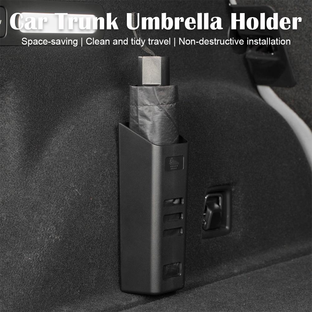 Car Umbrella Box Holder Vehicle Umbrella Storage Trunk Waterproof Rain Organizer Vehicle Accessories For SUV Sedan Hatchback