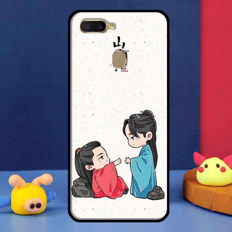 Word of Honor Shan He Ling Case For Oppo A98 A78 A58 A15 A16 A17 A5 A9 A91 A52 A72 A76 A96 A74 A94 A54 S A57 A77 Cover