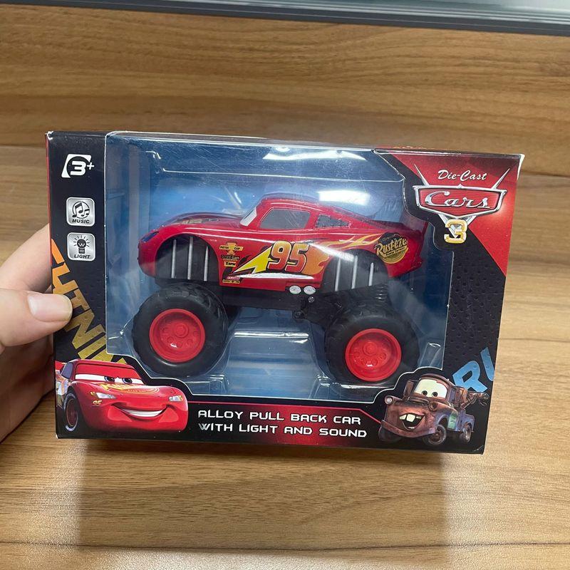 Model Samochodu Błyskawica McQueen 3 Metalowe Odlewane Jackson Storm Koła Napędzane Odciąganiem Pojazd Terenowy Wysokie Nogi Zabawki Prezenty