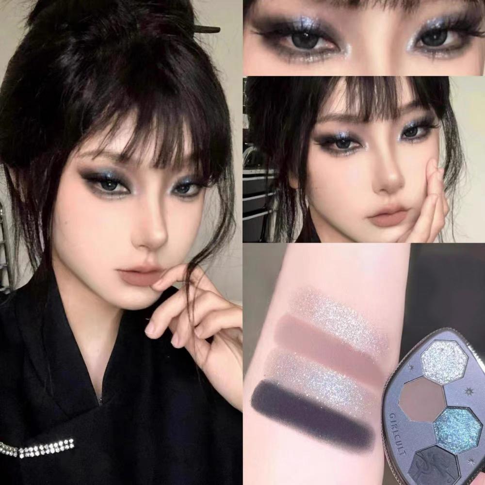 Girlcults Eyeshadow Palette Long Lasting Chameleon Shimmer Glitter Matte Eye Shadow High Pigmented Eye Paletas