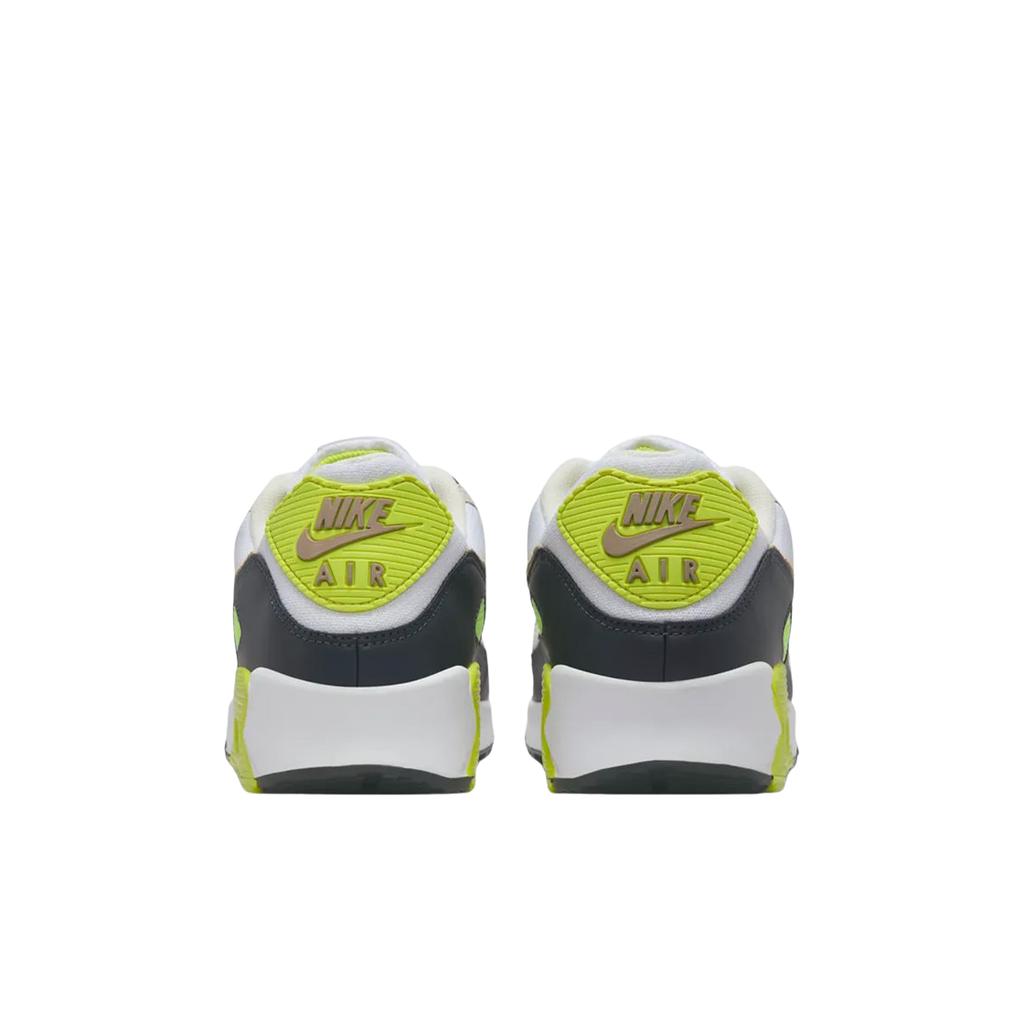 Nike Air Max 90 Cyber Herren-Sneaker Grün Weiß Dunkelrauchgrau DM0029-107