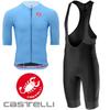 Summer New Cycling Suit Short-sleeved Suit Road Mountain Bike Shirt Quick-drying Breathable Cycling Shorts Men's