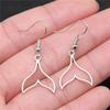 Bold Hot-Selling Marine Life Mermaid Drop Earrings Elegant Valentine's Gift for Formal Occasions