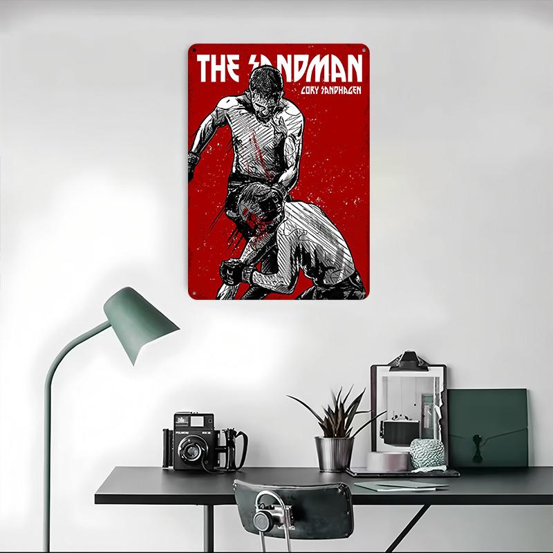 Cory Sandhagen Printed Poster Customized Wall Art Retro Vintage Metal Tin Signs for Room House Modern Home Decoration Ornaments