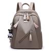 Nylon Backpack For Teens With Color Block Design And Travel Use