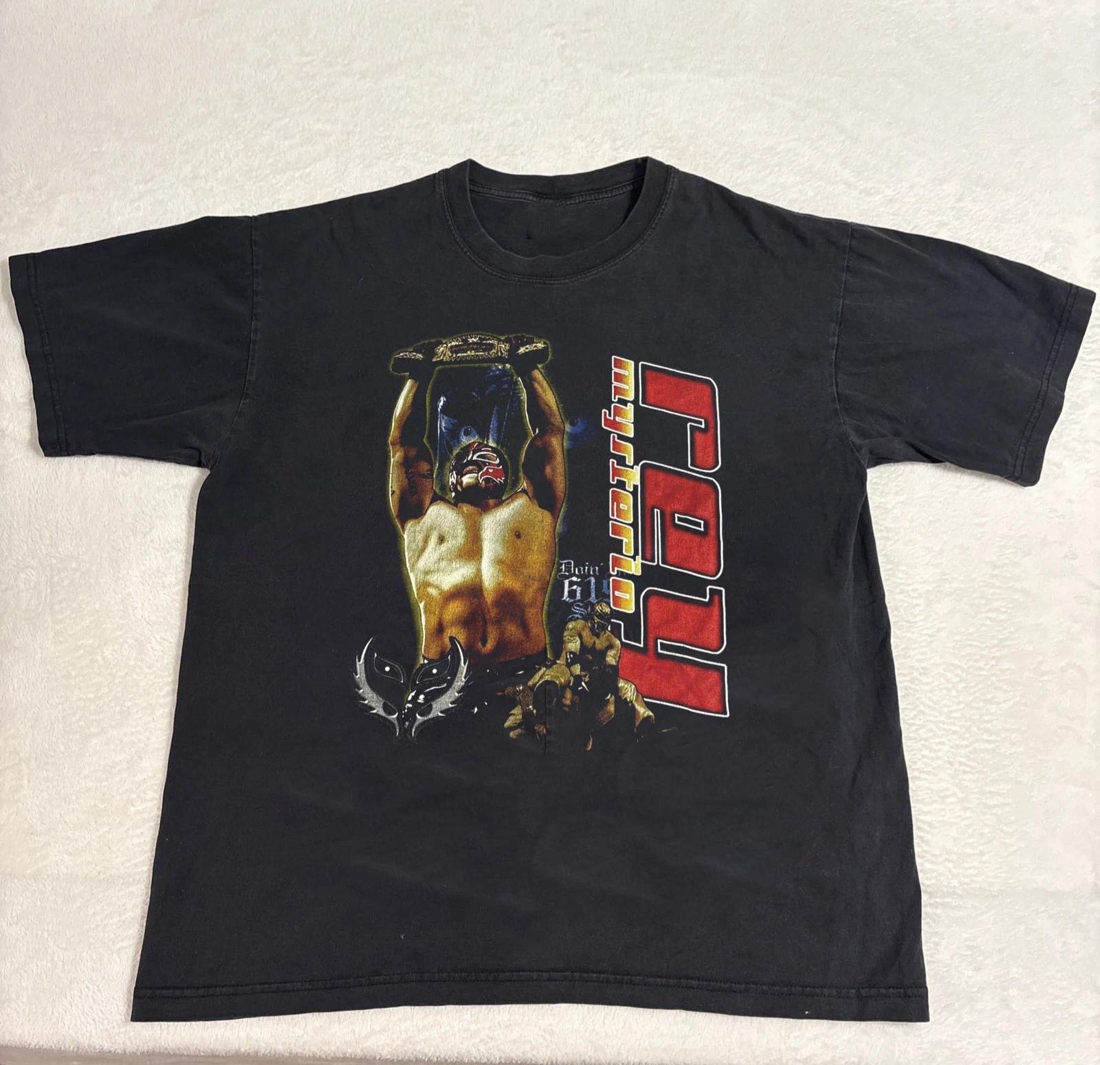 New Vintage Rey Mysterio Graphic Gift For Fans Unisex S-5XL Shirt MD262 XL