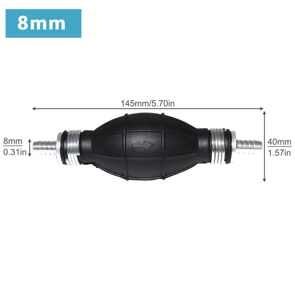 1pc Fuel Pump 6/8/10/12mm Hand Primer Bulb Fuels Used For Cars Ship Boat Marine Diesel Gas Petrol Engine Oil Diesel Pump Tools