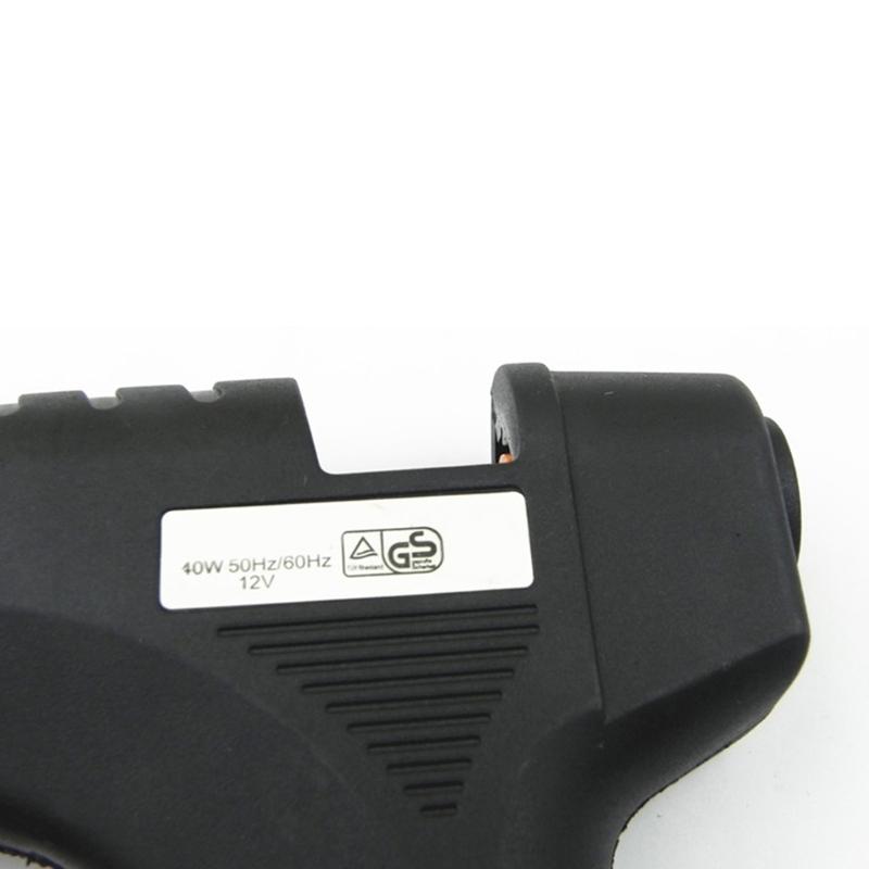 Zestaw pistoletu do klejenia na gorąco 40 W, szybko nagrzewający się, samochodowy, pistolet do klejenia na gorąco, 12 V, naprawa depresji do projektów szkolnych DIY i rzemiosła domowego