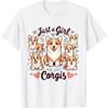 Just a Girl Who Loves Corgis T-Shirt(2)