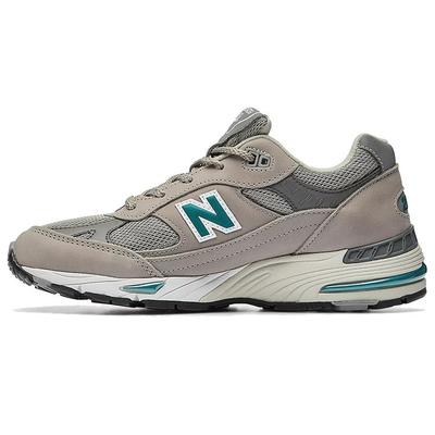 991 Hergestellt in England 20. Jubiläum Damen Sneaker Grau Emaille-Blau W991ANI