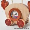 Crab Car: Wooden Bead Maze & Rattle for Baby Learning