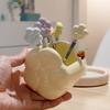 Creative  Stainless Steel Fruit Fork Table Decoration Ornament Ceramic Storage Jar Set Exquisite Afternoon Tea Knife Fork