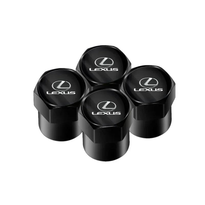 4 Stück Auto Rad Reifen Ventilschaftkappen Staub Zubehör Für Lexus ES300 RX330 RX300 GS300 IS250 IS200 CT200h IS300 NX RX NX200t TX