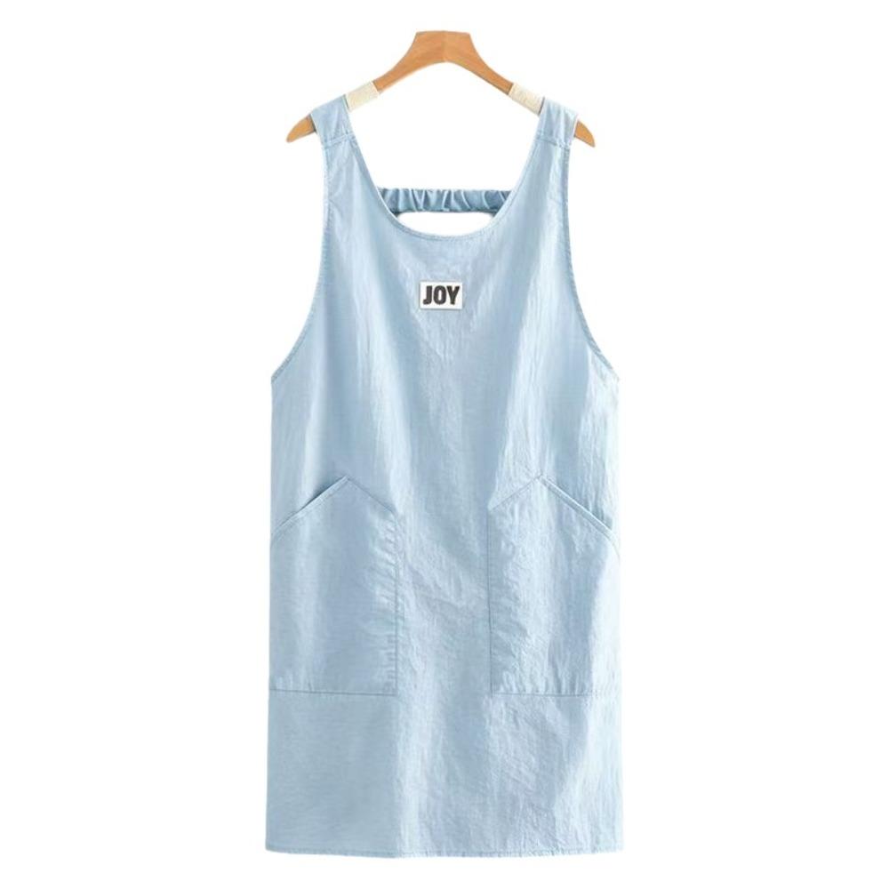Wear Resistant Waistcoat Style Apron Breathable Coffee House Aprons Durable Kitchen Apron Baking