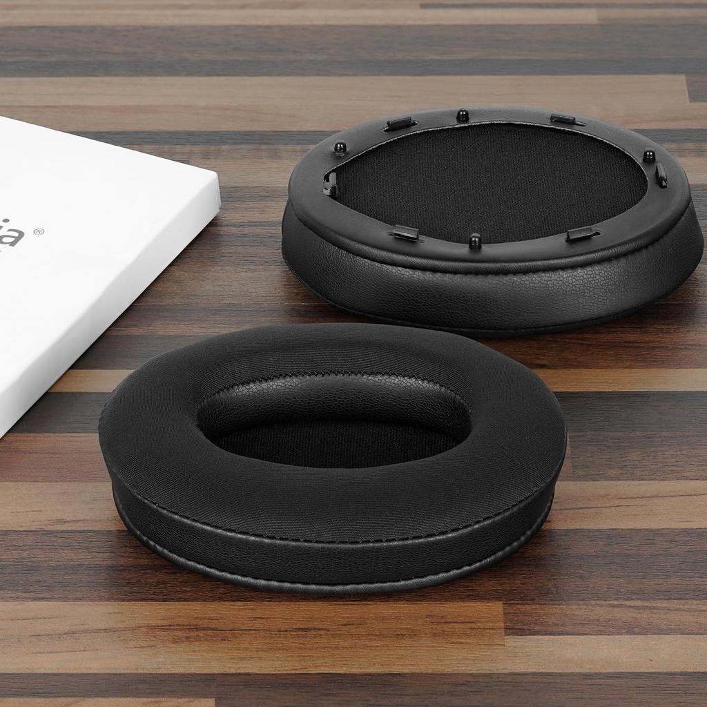 Geekria Sport Earpads Compatible with B&W Bowers & Wilkin PX7 Headphones, Cooling Gel, Black