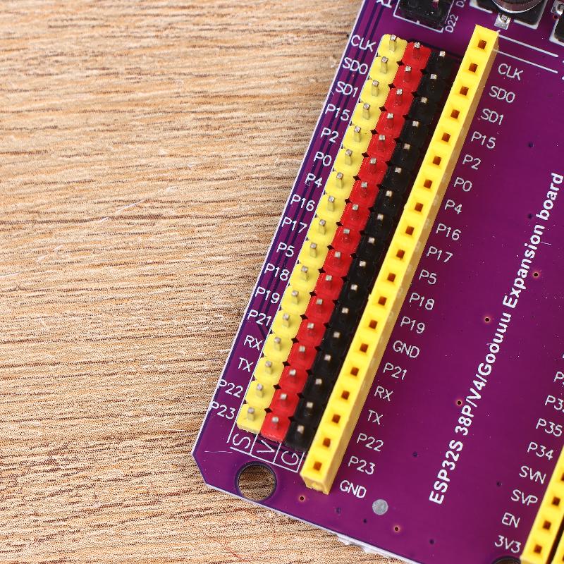 Esp32/Esp32-S Development Extension Board 38-Pin With Triple Power Input (Type-C/Micro Usb/Dc) For Stable Diy Applications