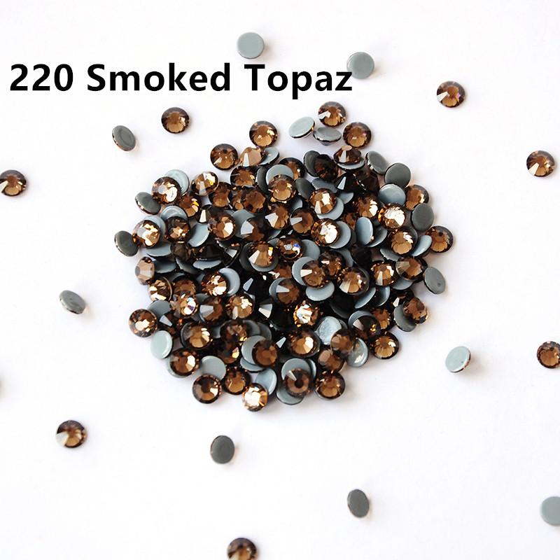 China Bulk Hot-fix Flat Back Rhinestones Bulk Crystal Glass Hotfix Rhinestones for Clothing Garment