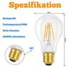 Ampoule LED - NETTLIFE - Edison Vintage A60 - 4W - E27 - 2700K (blanc chaud)