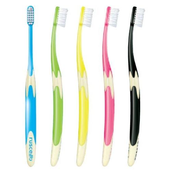 

Ruchero Toothbrush, Random Color, Dental Exclusive, B-10 M (Regular), Set of 5