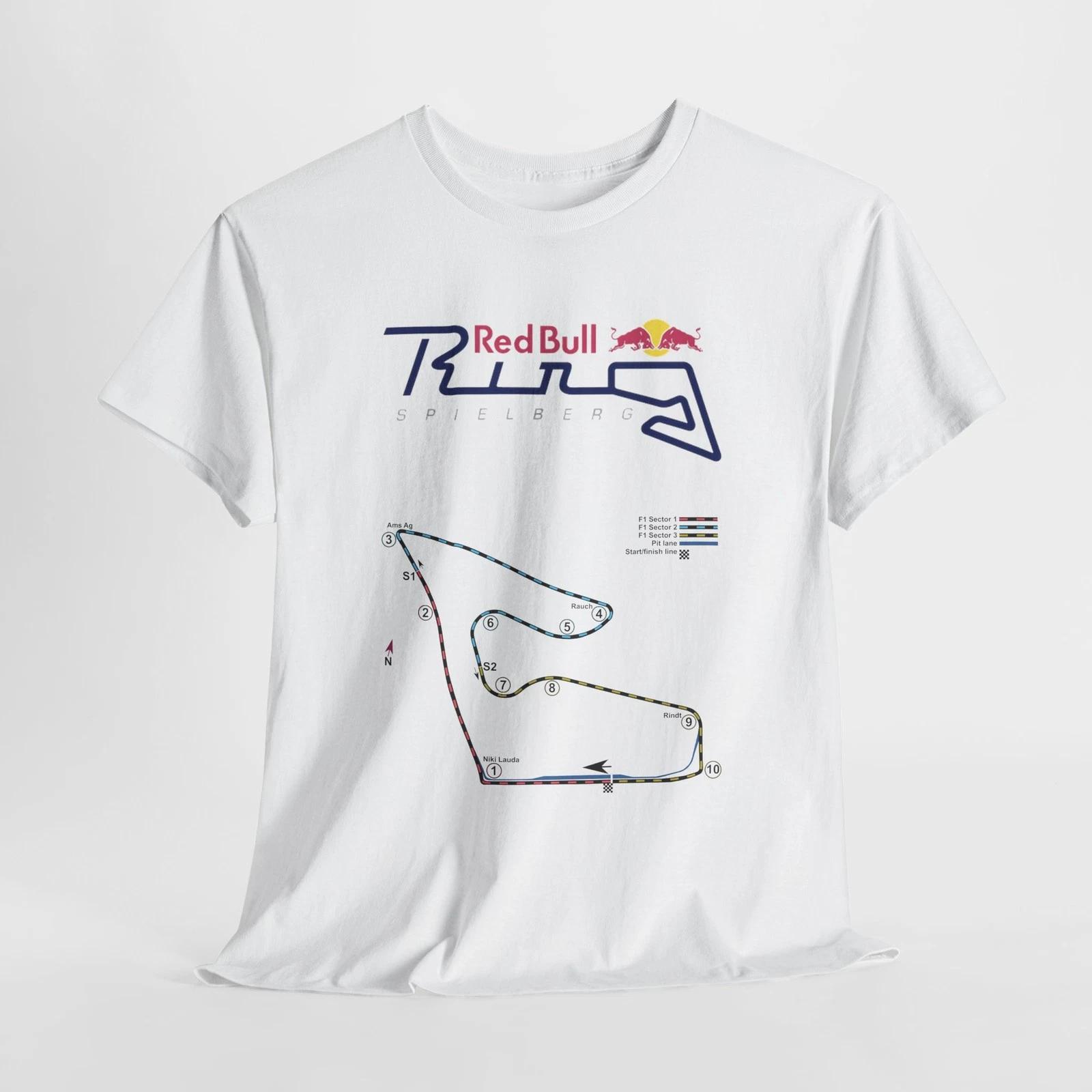 

Винтажная футболка унисекс из плотного хлопка Österreichring Spielberg, Австрия Red Bull Ring 3XL