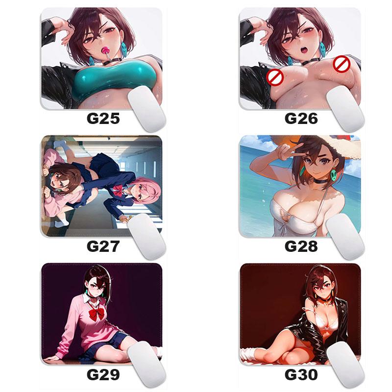 Sexy Anime Standard Mouse Pad Edge Stitched Small Mizuhara Chizuru R_Rent A Girlfriend Anime Mousepad Non-Slip Office Mousemats