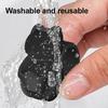 Fortune Cat Door Stopper Wall Protector Shock Absorbing Elephant Door Stops Wall Shield Cushion Adhesive Free Wall Bumper Guard for Door Handle