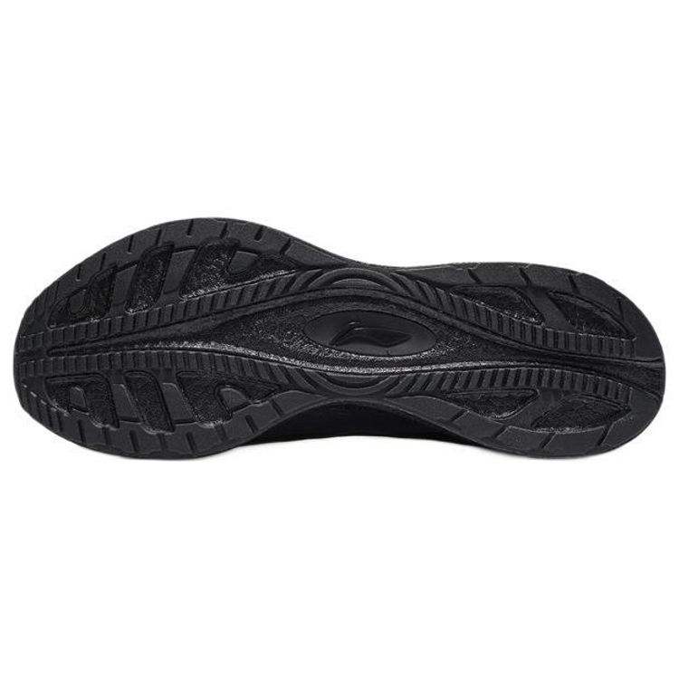 Li Ning Super Lightweight 19 Shock Absorption Non-Slip Wear-Resistant Reflective Low-Top Running Shoes Men Sneakers Black ARBS001-3
