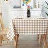 Simple Grid Tablecloth, Washable And Reusable, Suitable For Living Rooms, Dining Rooms, Festivals, Gatherings, Daily Life