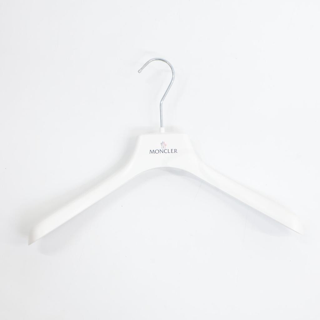 MONCLER 2015 MAUVEZIN Leather Logo Patch Knit Collar Short Down Jacket Jacket 3 blackUsed