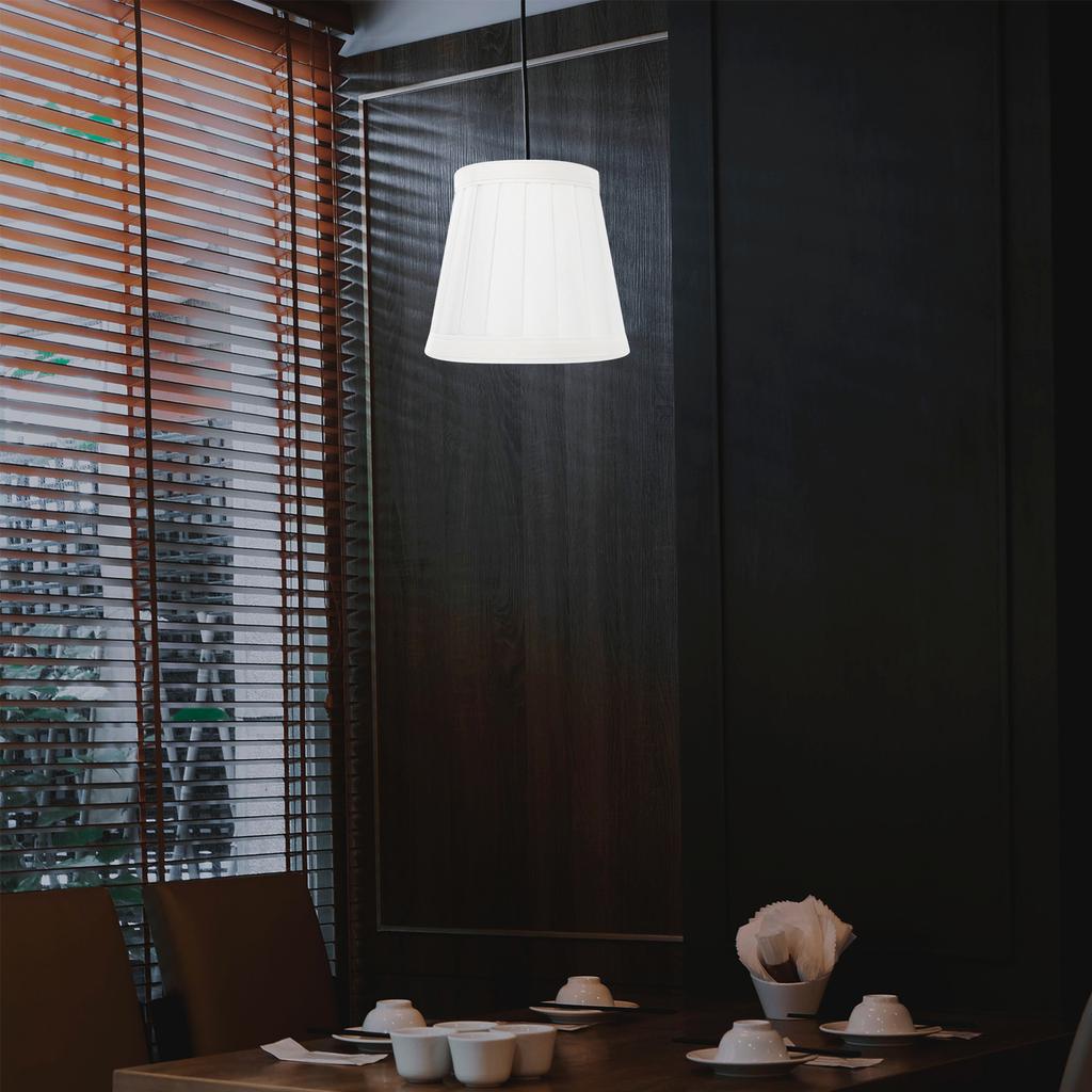 Lamp Shade Cover For Ceiling Wall Lamp Cloth Replacement Dustproof Light Accessory Small Barrel Table Chandelier Study