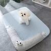 Summer Pet Cooling Mat Big-eyed Monster Breathable Absorbent Washable Sleeping Cool Nest Pad For Dogs Cats