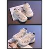 New Summer Kids Mesh Hollow Out Sports Sandals, Single Mesh Solid Color Girls Shoes