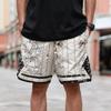 Jordan X Travis Scott Drawstring Athletic Fit Shorts V1 Men Bottoms Light-Red Wood-Brown DO4100-104