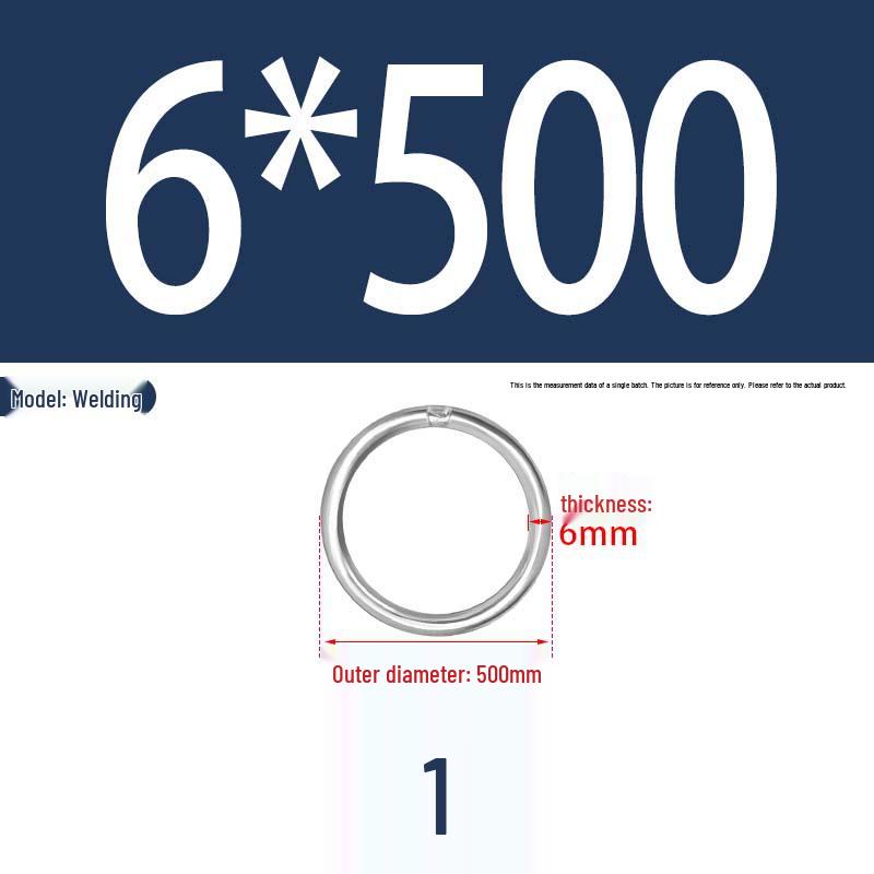 304 Stainless Steel Seamless O-Ring for Lifting and Hammock Yoga Connection