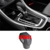 For Ford Fusion 2013~2016 Black Leather Black Line Console Gear Shift Knob Trim