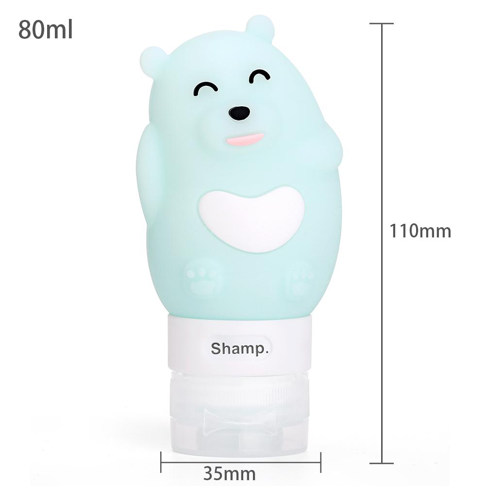 

Портативные силиконовые дорожные многоразовые флаконы для шампуня, геля для душа, наборы для выдавливания лосьона, шампуня, ванны, контейнеры