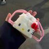 Cute Cartoon Sanrio Zero Money Bag Storage Bag Kawaii Plush Hello Kitty Kuromi Mini Makeup Bag Bundle Pocket Coin Wallet Gifts