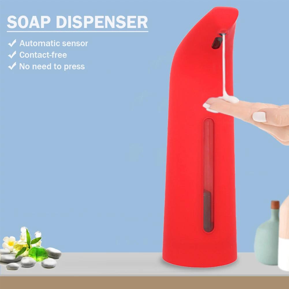 380ml Automatic Soap Dispenser 13.5 Oz Touchless Foam Soap Dispenser USB Rechargeable 4 Speed Electric Sanitizer Dispenser Set